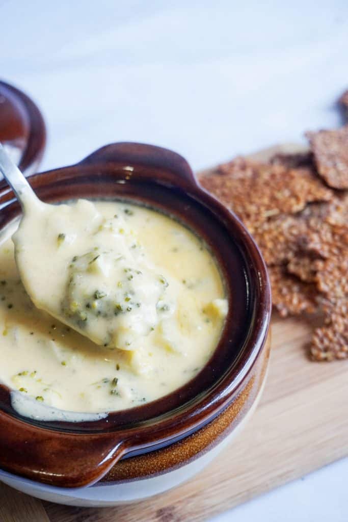 is broccoli keto keto broccoli cheese soup spoon final