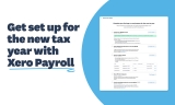 Get set up for the new tax year with Xero Payroll