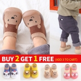 Newborn Cotton Soft Non-Slip Baby Shoes Toddler Spring Slippers Socks Sandals UK