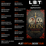 Follow the #Virtualbooktour for Arden by GD Harper| Proudly organised by @LoveBooksTours #BookTour #SupportingAuthors #BookPromotion #BookSky 💙📚 – Kelly Lacey & Love Books Tours