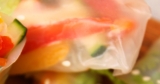 Fresh Spring Rolls with Peanut Sauce