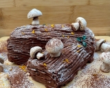 Chocolate, orange and caramel Yule log – Phil’s Home Kitchen