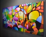 Daydream, giclée prints on canvas