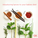 What spices can you give to your baby?