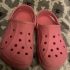 Crocs Kids Pink Size 1 Junior Sandals Shoes Summer Casual