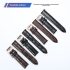 Premium Genuine Leather Watch Band Pin Buckle Strap 12mm-20mm Universal with Box