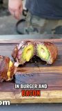 Bacon Wrapped Avocado Bomb. A Backyard BBQ must do!
