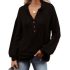 Women Long Sleeve Pocket Sweatshirt Casual Streetwear Loose Fit Hoodies