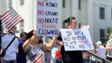 Alabamians join millions nationwide for “No Kings” protest