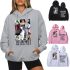 Women’s Airplane Hoodie Travel Hoodie with Eye Mask Y2k Casual Sweatshirts