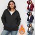 Womens Fleece Teddy Bear Jacket Sweatshirt Winter Hooded Hoodie Coat Jumper Tops