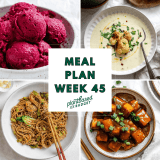 Week 45 Meal Plan  – Plant-Based on a Budget