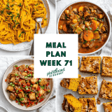 Week 71 Meal Plan  – Plant-Based on a Budget