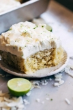Coconut Soaked Lime Cake