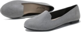 Women’s Flats Shoes – Round Toe Casual Office Suede Dress Ballet Shoes Slip on