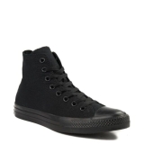Converse All Star Hi Chuck Taylor  Women & Mens Canvas Trainers – Black Mono