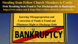 Stealing from Fellow Church Members is Costly
