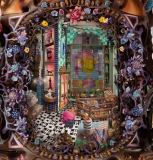 A Miniature Musical Curio Shop by Chris Millar Spins Like Clockwork — Colossal