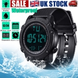 Mens Watches Military Army Walking Sport Digital LED Shockproof Waterproof Watch