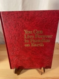 You Can Live Forever in Paradise on Earth (1982 Hard Cover) – Watch Tower