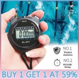 Waterproof Digital Handheld Sports Stopwatch Stop Watch Timer Alarm Counter UK