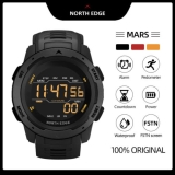 NORTH EDGE Mars Mens Digital Watch Military Sport Watches Waterproof Wristwatch