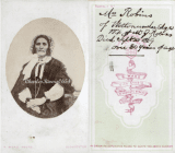CDV LADY NAMED ANN ROBINS see desc DIED WOTTON UNDER EDGE VICTORIAN PHOTO #B7034