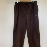 Vintage Kappa Joggers Mens Medium Brown Tracksuit Bottoms Gym Pants Logo Y2K