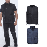 Portwest Men’s Classic Bodywarmer S415- Sleeveless Warm Outerwear Polyester Vest