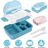 Lunch Box Food Container Bento Storage Box with 5 Compartments for Adults Kids
