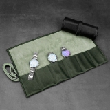 Tag Watch Travel Pouch Box for Men Single Portable Case with Zipper