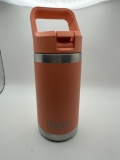 Yeti Rambler Jr 12 oz Kids Water Bottle King Crab Orange (Personalized Karsyn)