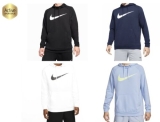Nike Men’s Dri-FIT Hoody Swoosh Logo Sportswear Pullover Fitness Hoodie CZ2425