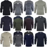 BRAVE SOUL MENS JUMPERS CREW NECK CLASSIC CASUAL KNITTED PULLOVER WINTER SWEATER
