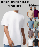 Oversize Mens T Shirt Fashion Fit Modern Casual Top Oversized Baggy Cool T-Shirt