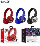 Kids Disney Marvel Headphones HIFI Sound Foldable With Mic Wireless Bluetooth