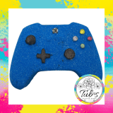 Blue XBox Controller Bath Bomb Gamer Gaming Control Kids Console Fun Bathbomb