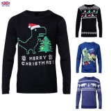 Boys Girls Unisex Merry Christmas Knitted Novelty Ugly Xmas Jumpers Sweater