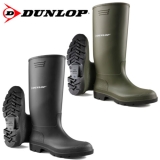 UNISEX DUNLOP WELLINGTONS BOOTS WELLIES WATERPROOF SNOW RAIN RUBBER WORK SHOES