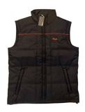 FILA Vest Men Quilted Bodywarmer Gilet in Black