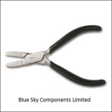 FLAT NOSE NYLON JAWS PLIERS JEWELLERY BEAD WIRE WORK TOOL BEADING WIRE WRAP