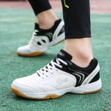 Men’s Tennis Badminton Shoes Breathable Resistant Table Tennis Sports Shoes