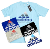 Men ADIDAS Cotton Short Sleeve T-shirt 5 colors , size S to XXL, BNWT