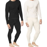 Mens Thermal Long Johns Top Bottom Underwear Trouser TShirt Set Full Half Sleeve