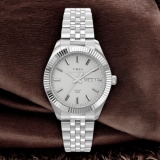 Timex Womens Watch Waterbury Legacy Boyfriend 36mm Wristwatch Stainless Steel