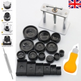 Watch Back Press Tool Kit with 21Pcs Fitting Dies Watch Case Repair Tool Kit UK
