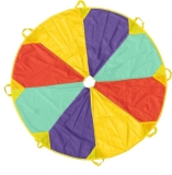 6 – 20Ft Kids Play Rainbow Parachute Outdoor Game Exercise Summer Fun SportsToy