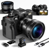 4K Digital Cameras 48MP 60FPS Video Camera WiFi & App Control for Photography