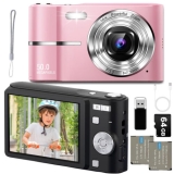 Digital Camera Anti-Shake Camera 50MP 2.4″ LCD Display Screen 16x Digital Zoom .