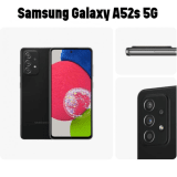 Samsung Galaxy A52s 5G,BLACK, 128GB,(Unlocked) dual sim in pristine Condition